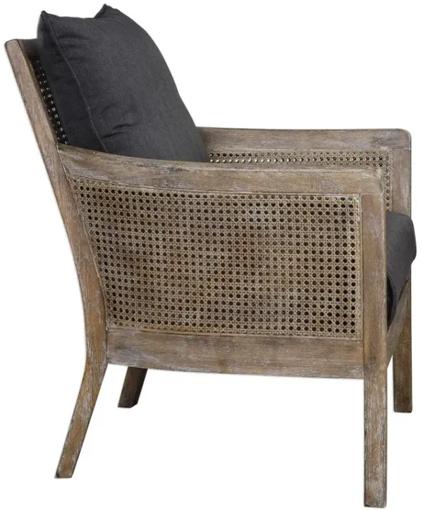 Uttermost Encore Gray Armchair