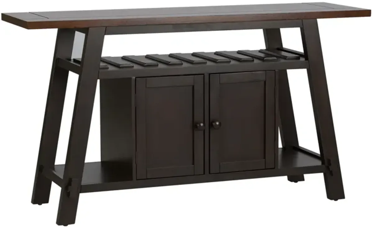 Liberty Furniture Lawson Server with Wine Storage