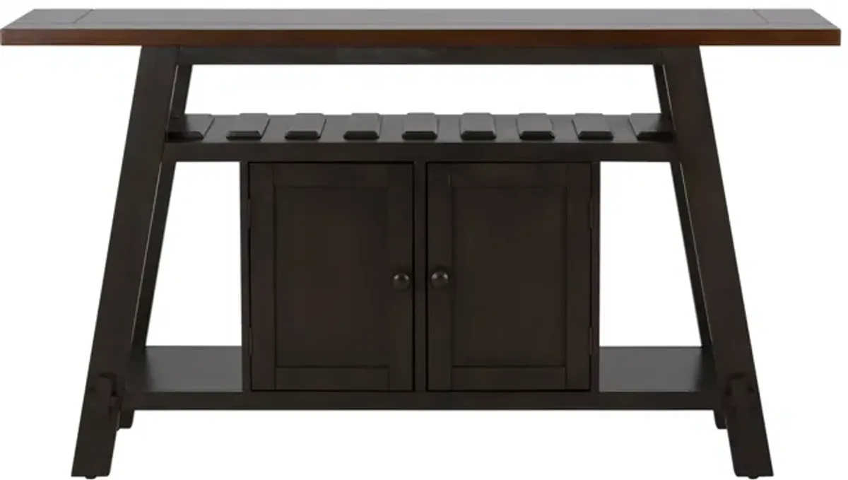 Liberty Furniture Lawson Server with Wine Storage