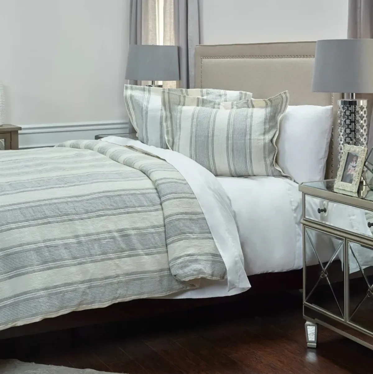 Rizzy Home Mag-Architectural Queen Duvet