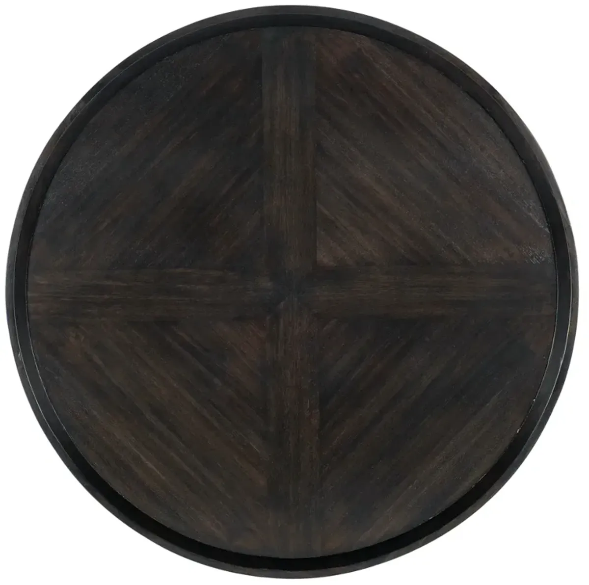 Hooker Furniture Commerce & Market Brown Round Cocktail Table