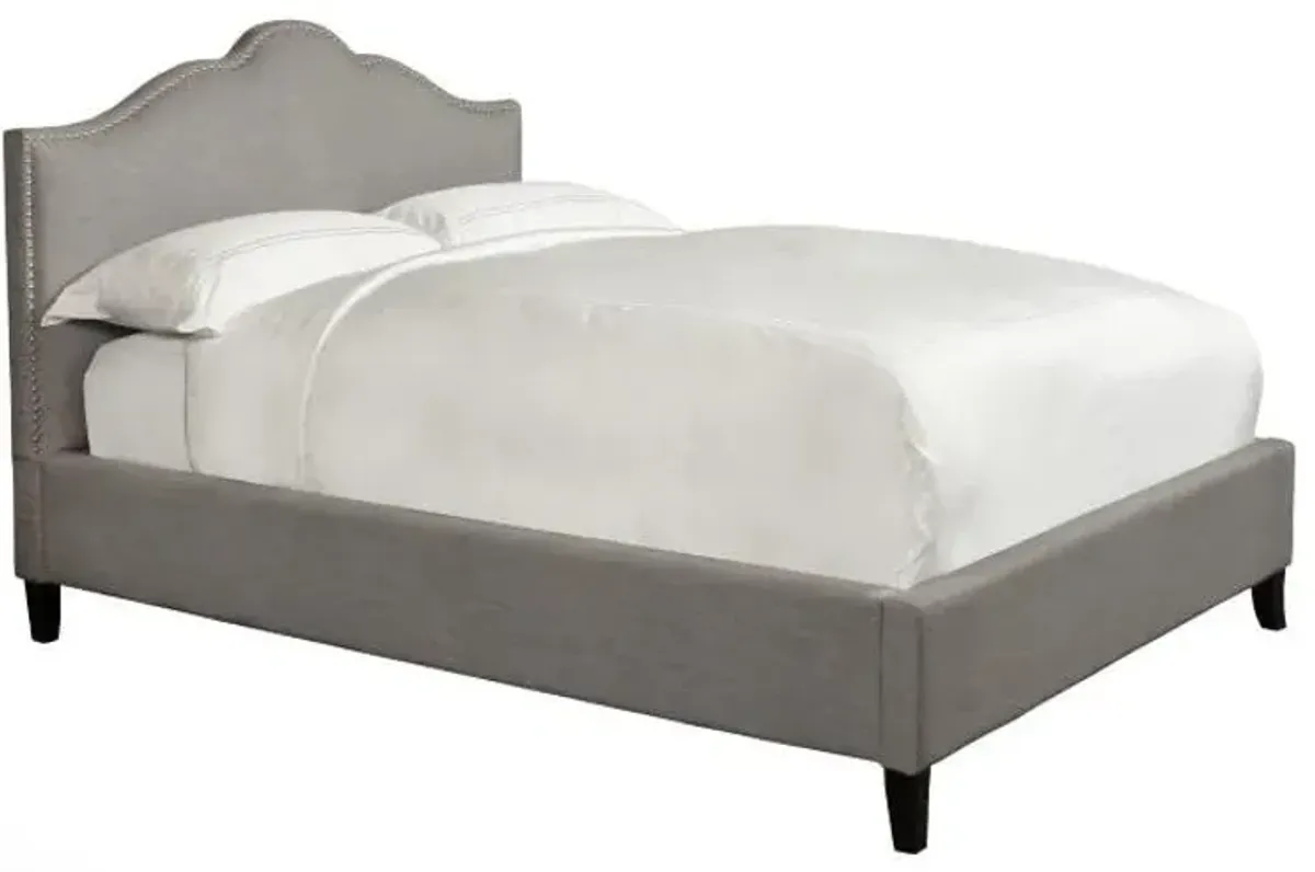 Parker House Jamie Collection Queen Bed in Falstaff Grey Color