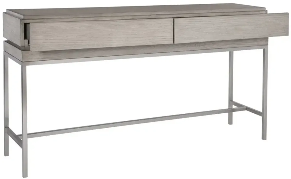 Uttermost Kamala Mushroom Gray Console Table