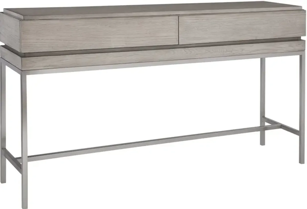 Uttermost Kamala Mushroom Gray Console Table