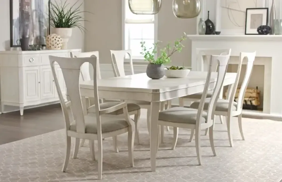 American Drew Harmony Eggshell Dining Nevin Side Chair