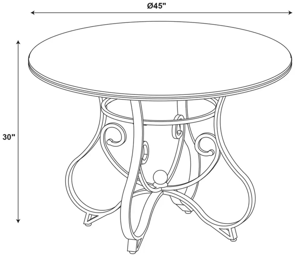 HAMILTON DINING TABLE