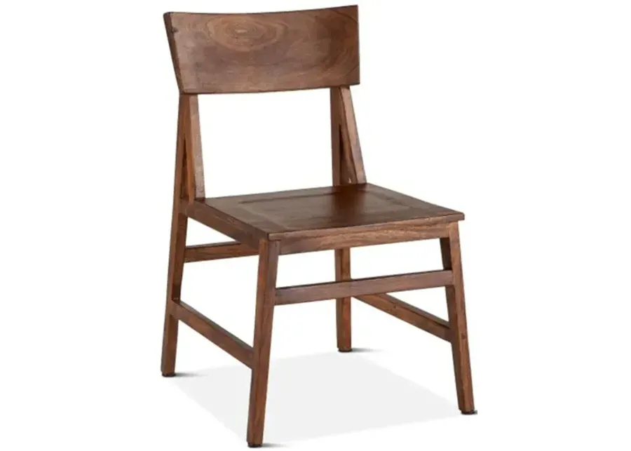 LONDON LOFT DINING CHAIR - WALNUT