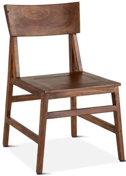 LONDON LOFT DINING CHAIR - WALNUT