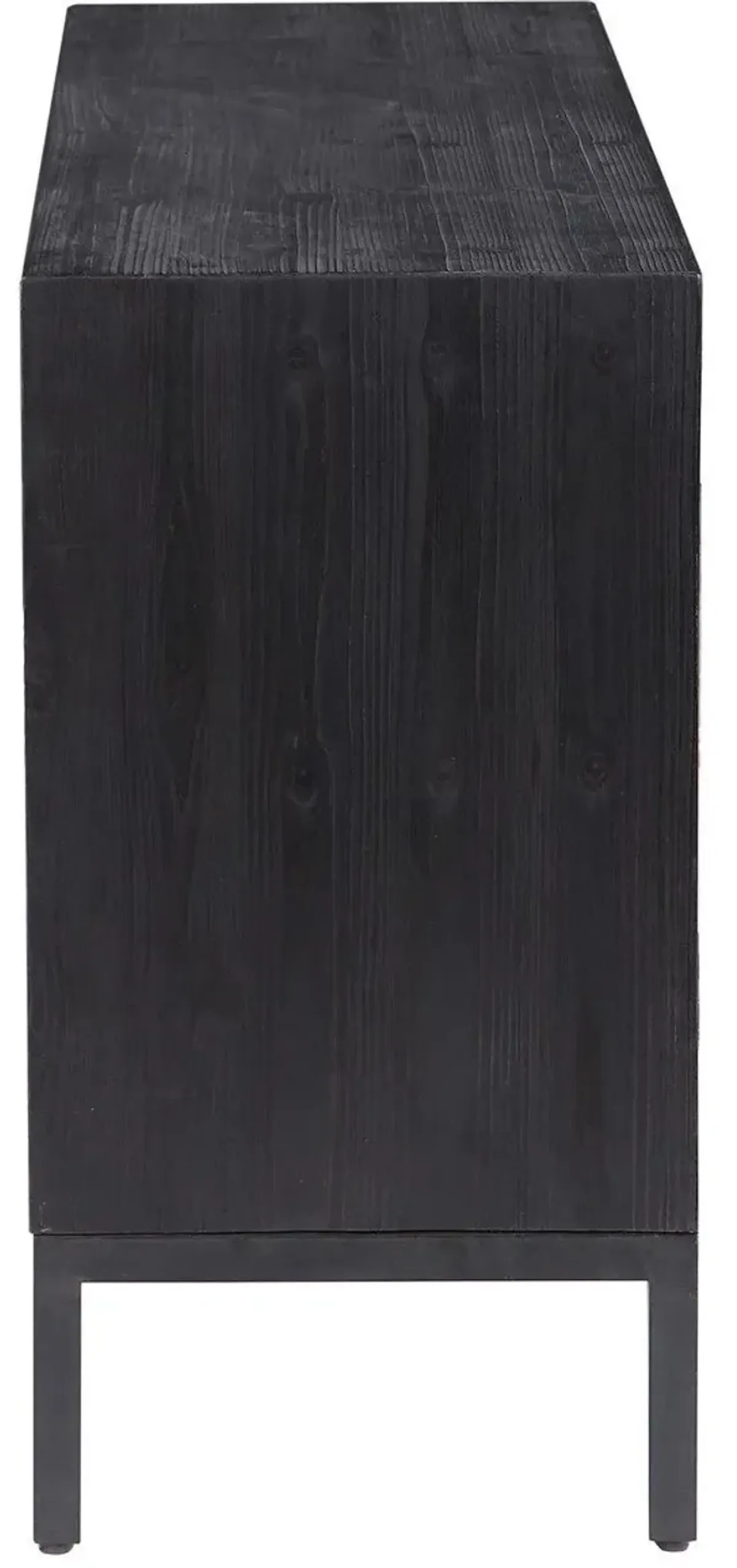 Uttermost Aiken Dark Ebony Accent Cabinet