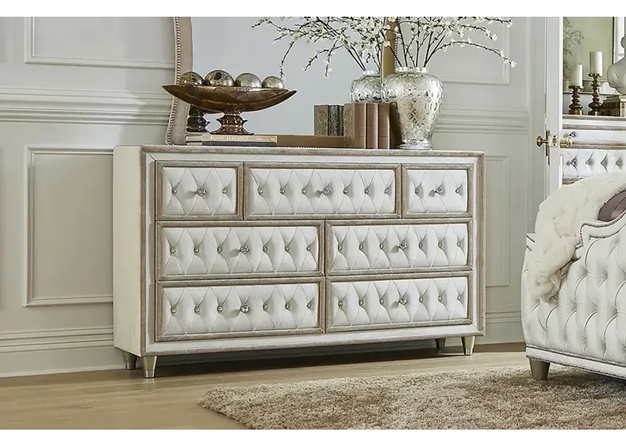 ANTONELLA DRESSER CAMEL/IVORY