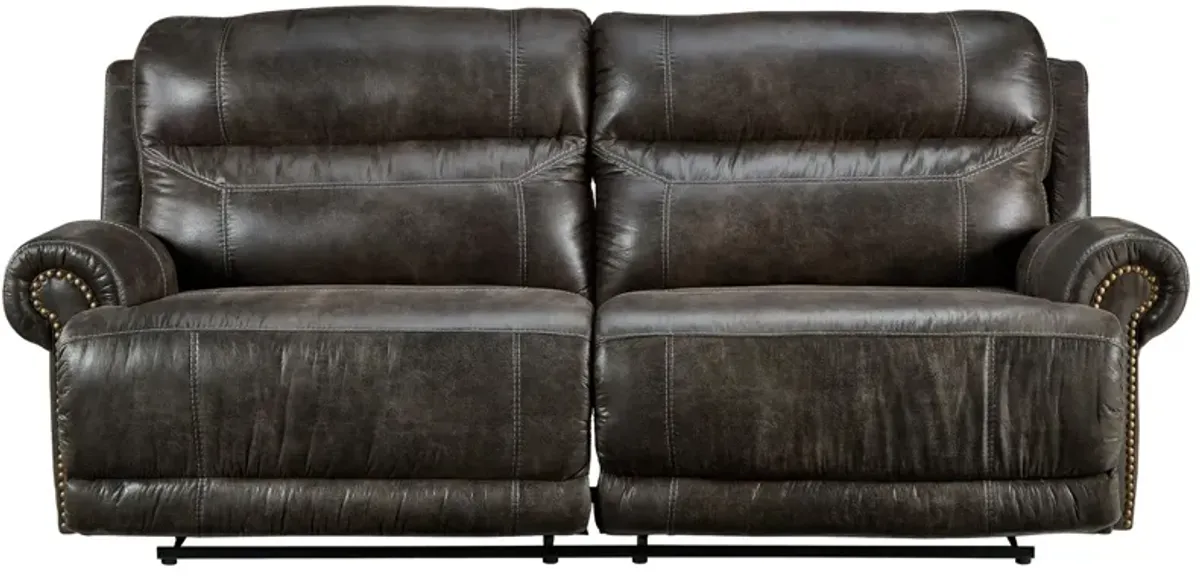 Ashley Grearview Charcoal Power Reclining Sofa