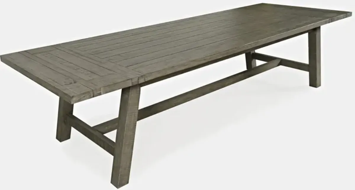 Jofran Telluride Trestle Ext. Dining Table Driftwood