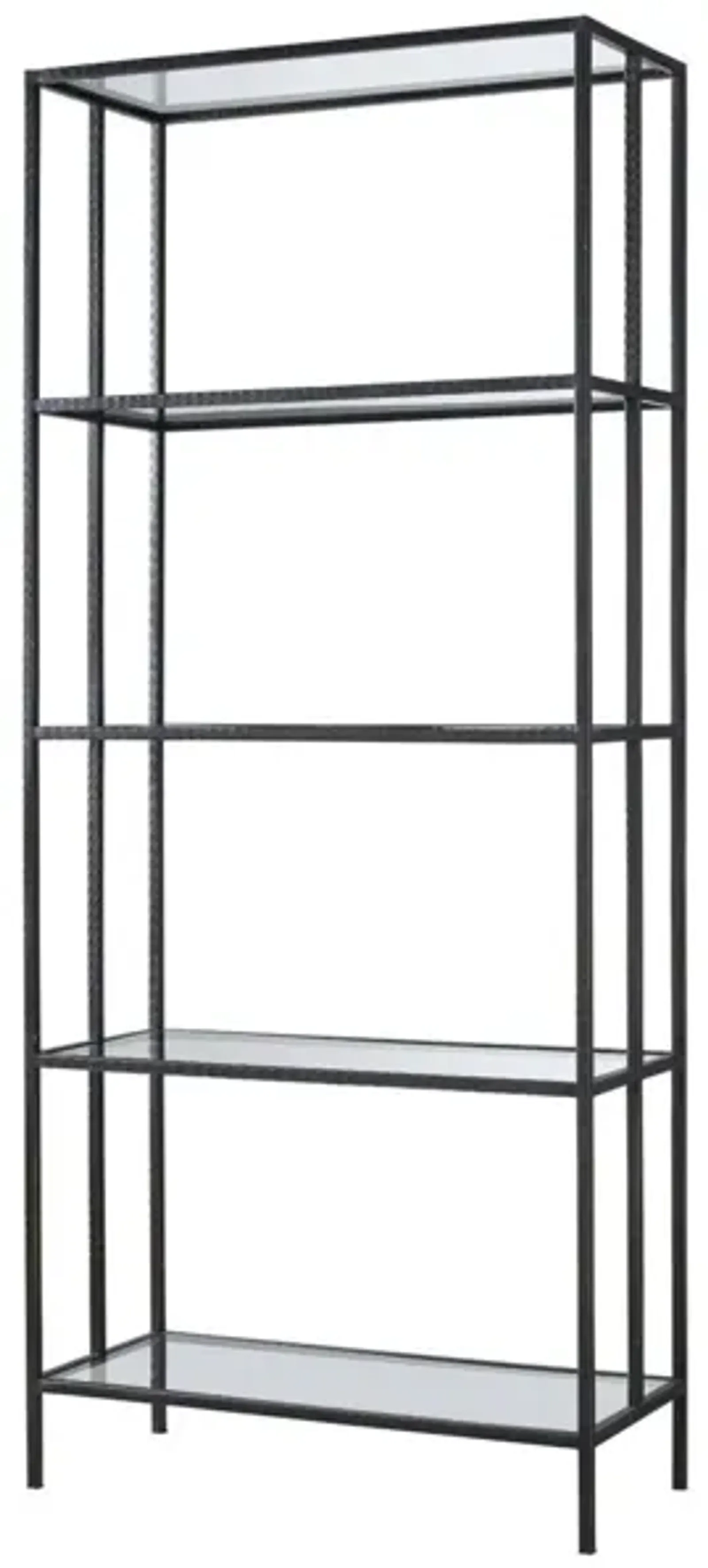 Universal Curated Industrial Oil Rubbed Bronze Etagere Bookcase