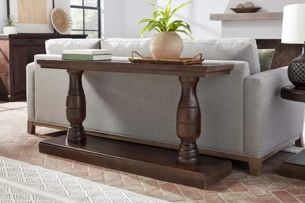 Aspenhome Hermosa Dark Brown Sofa Table