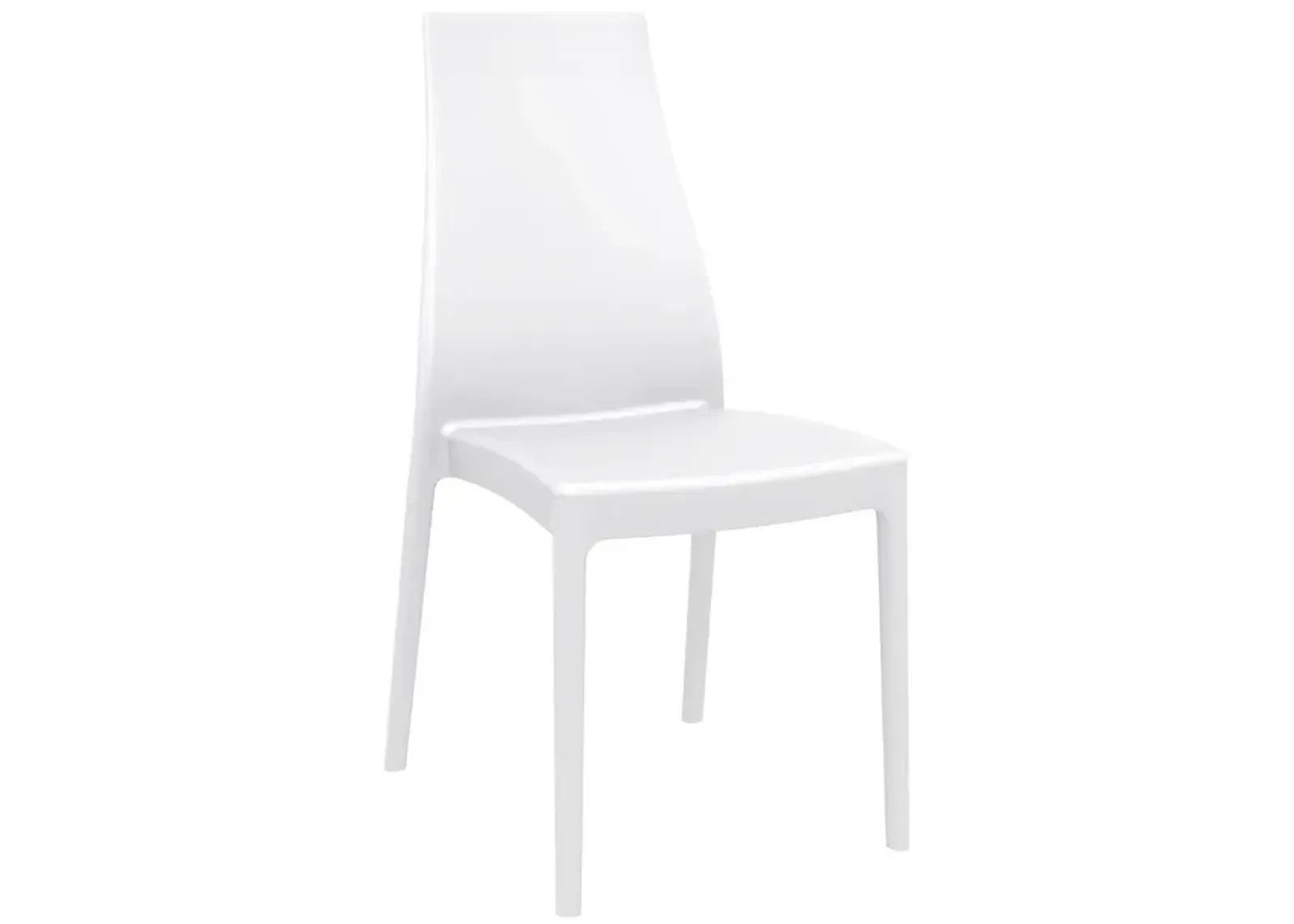 Compamia Miranda Dining Set with 6 Chairs White