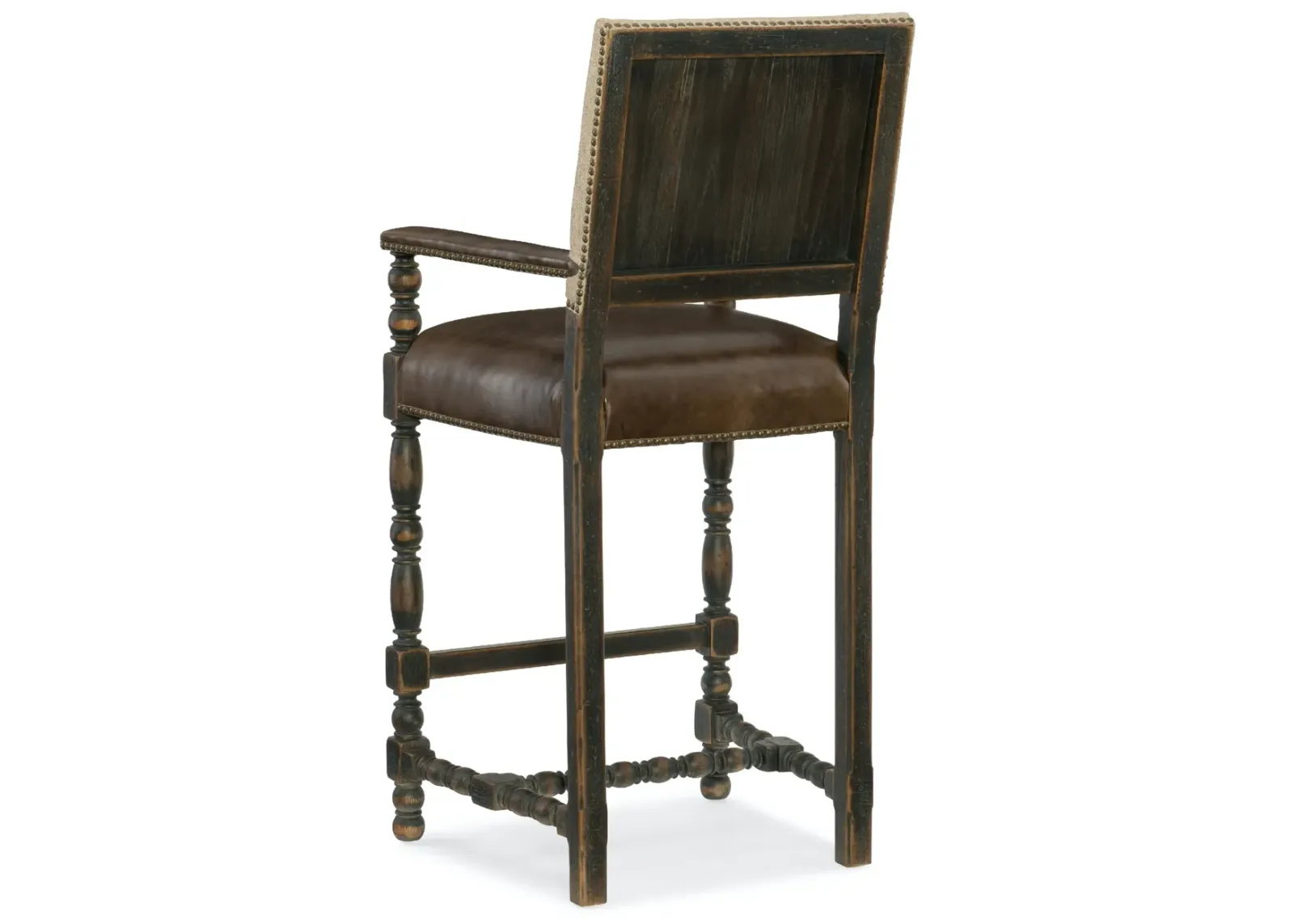 Hooker Furniture Comfort Leather Barstool