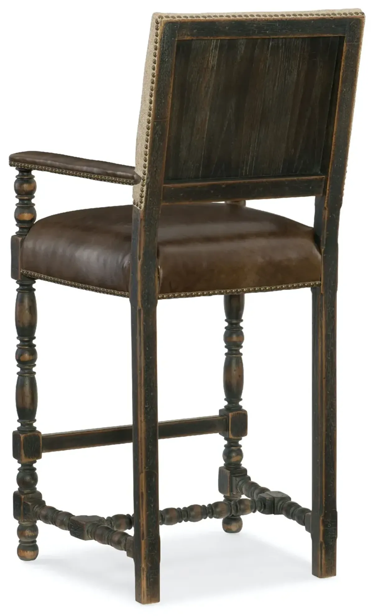 Hooker Furniture Comfort Leather Barstool