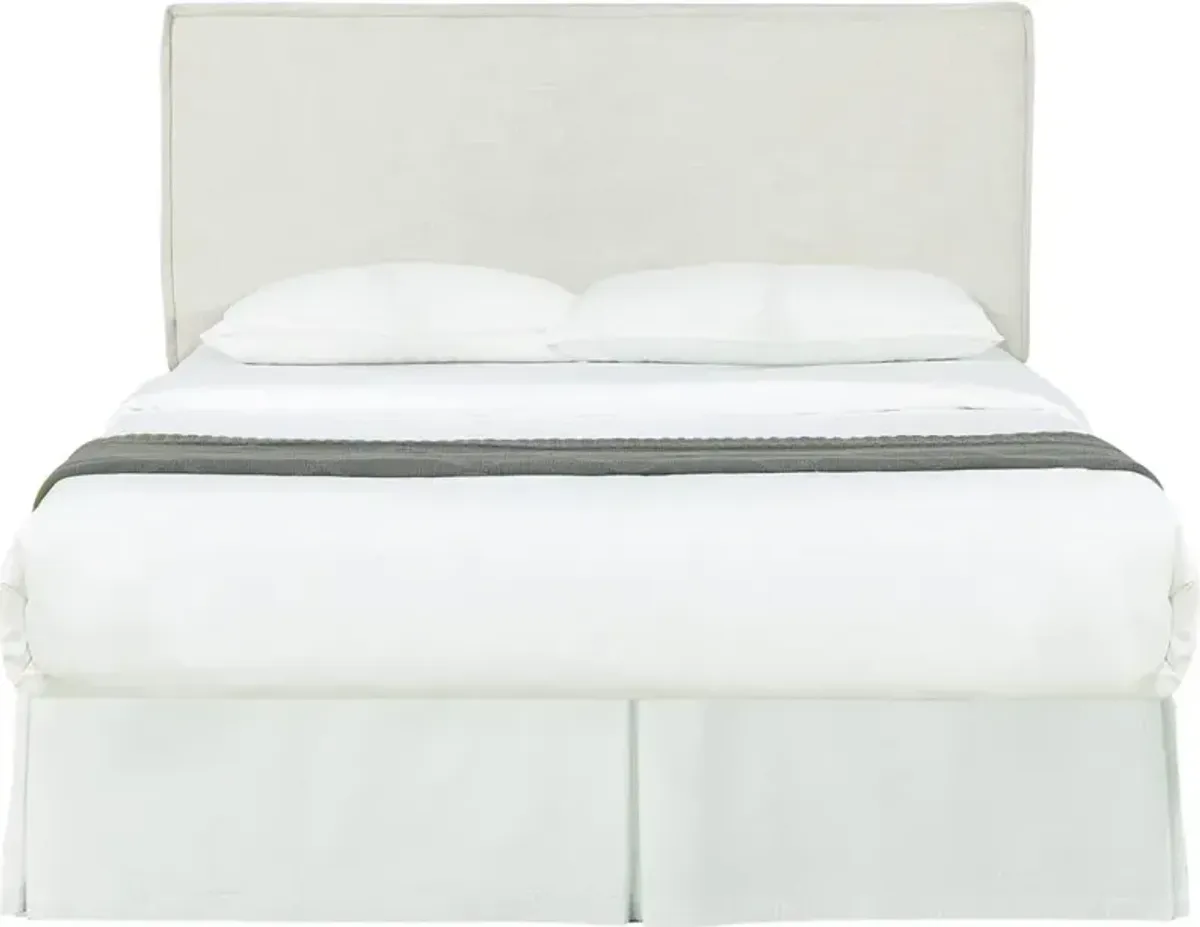 Coaster Izzy Upholstered Queen Or Full Panel Headboard Sand