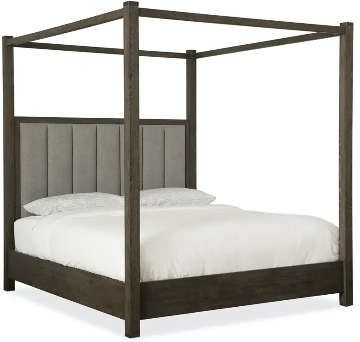 Hooker Furniture Miramar Aventura Jackson King Poster Bed with Tall Posts & Canopy