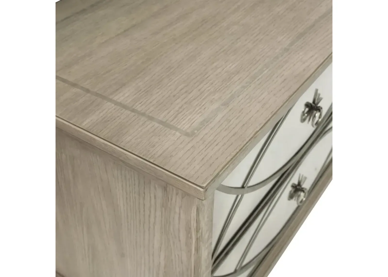 Bernhardt Marquesa White Oak Veneer Nightstand