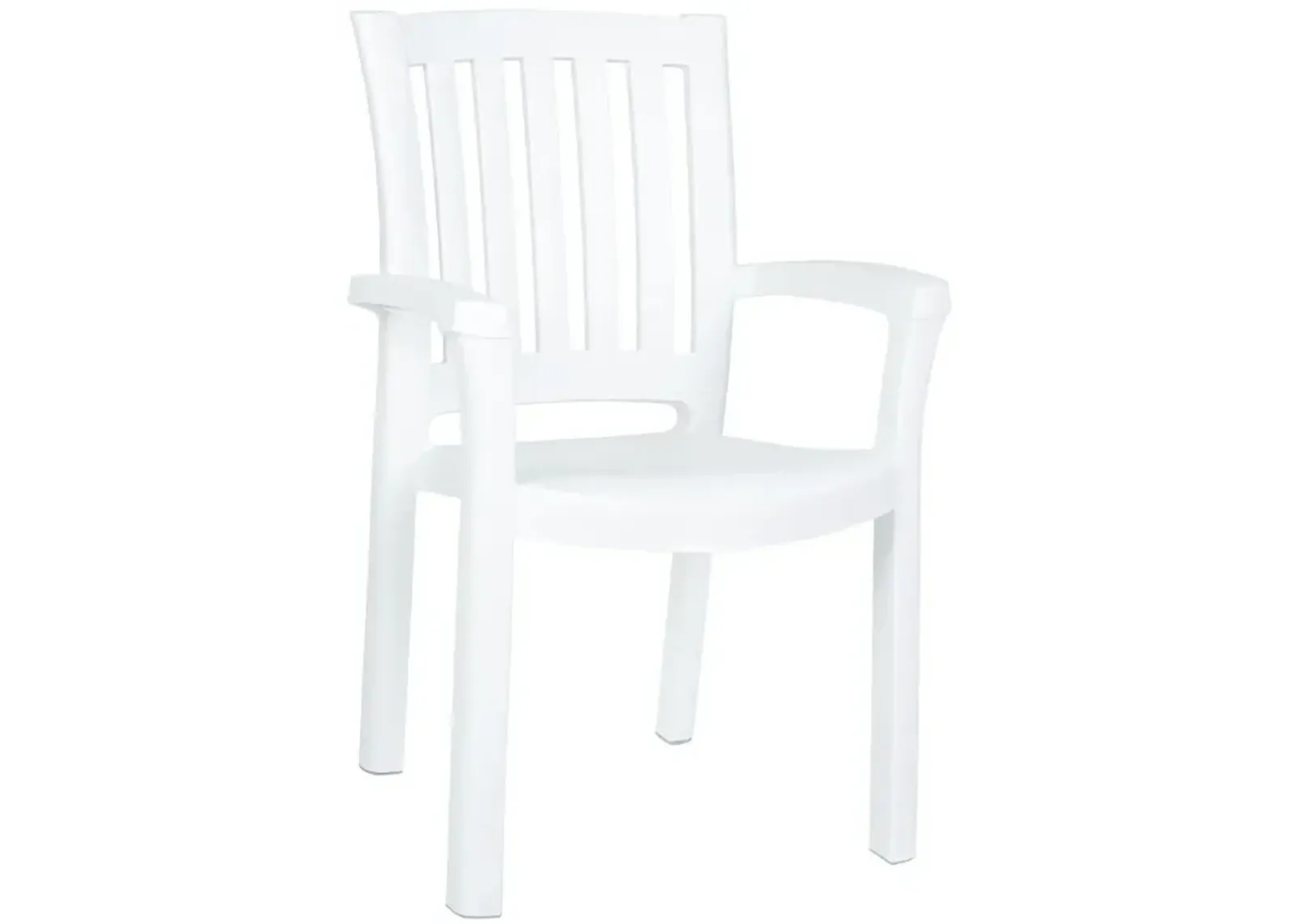 Compamia Sunshine Resin Dining Arm Chair White