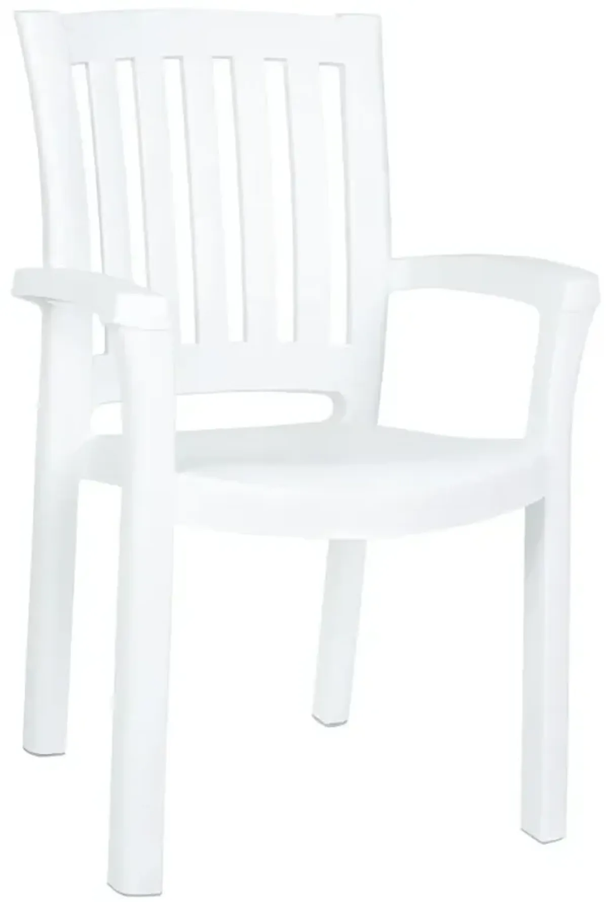 Compamia Sunshine Resin Dining Arm Chair White