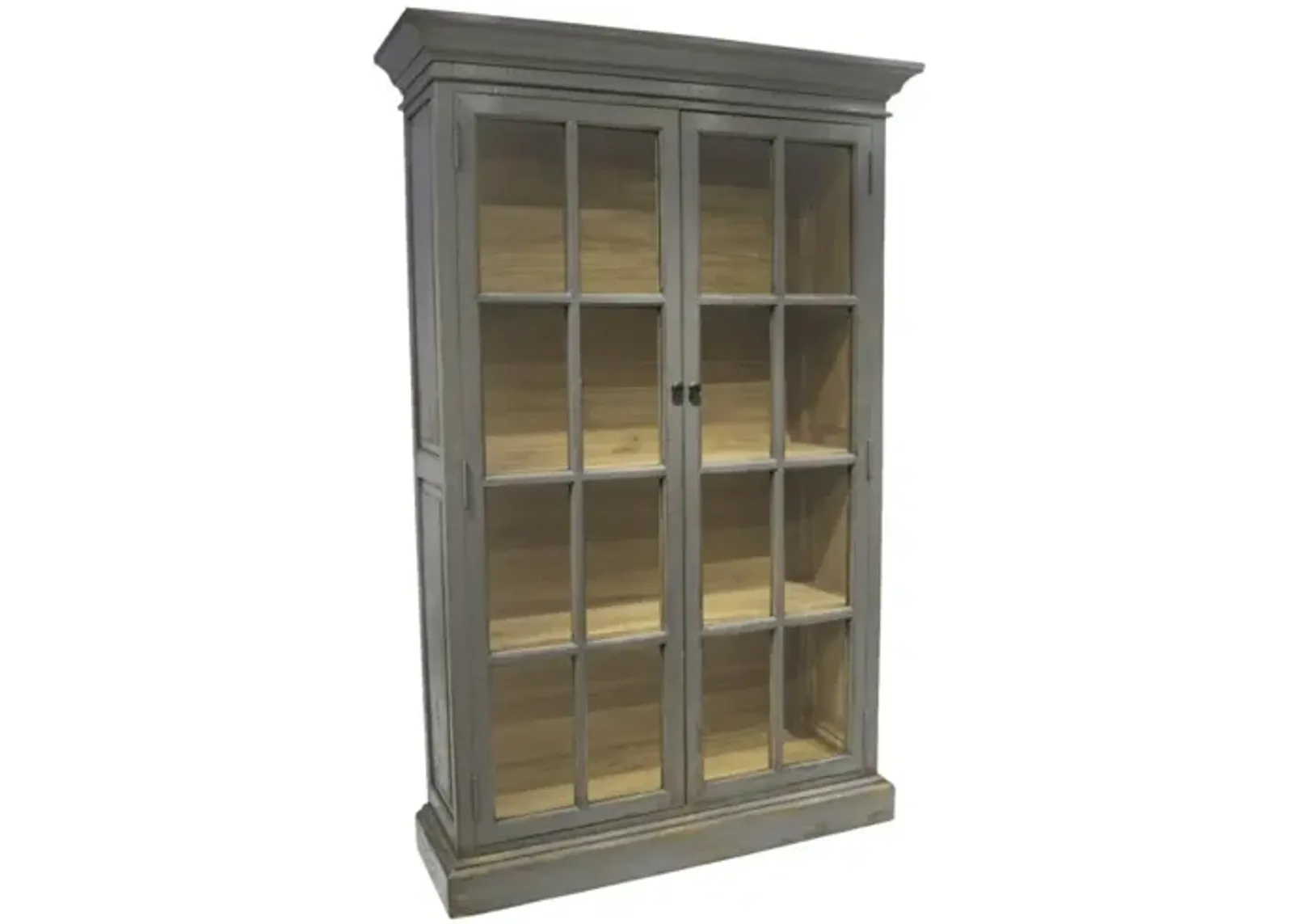 Nest Home Antique Pepper Apollo Library Cabinet