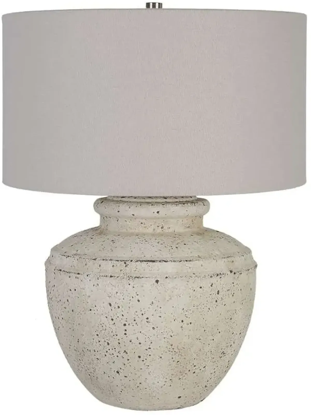 Uttermost Artifact Aged Stone/Light Gray Table Lamp