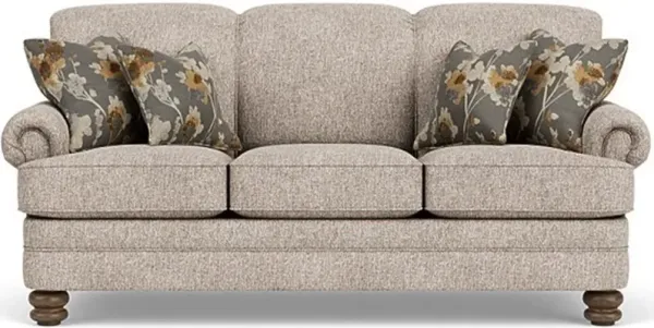 Flexsteel Bay Bridge Silver Overcast Sofa