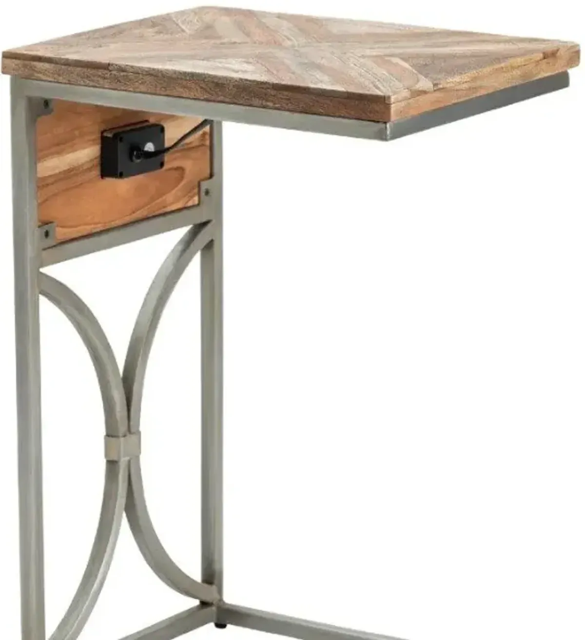 Crestview Bengal Manor Brown/Gray C Side Table