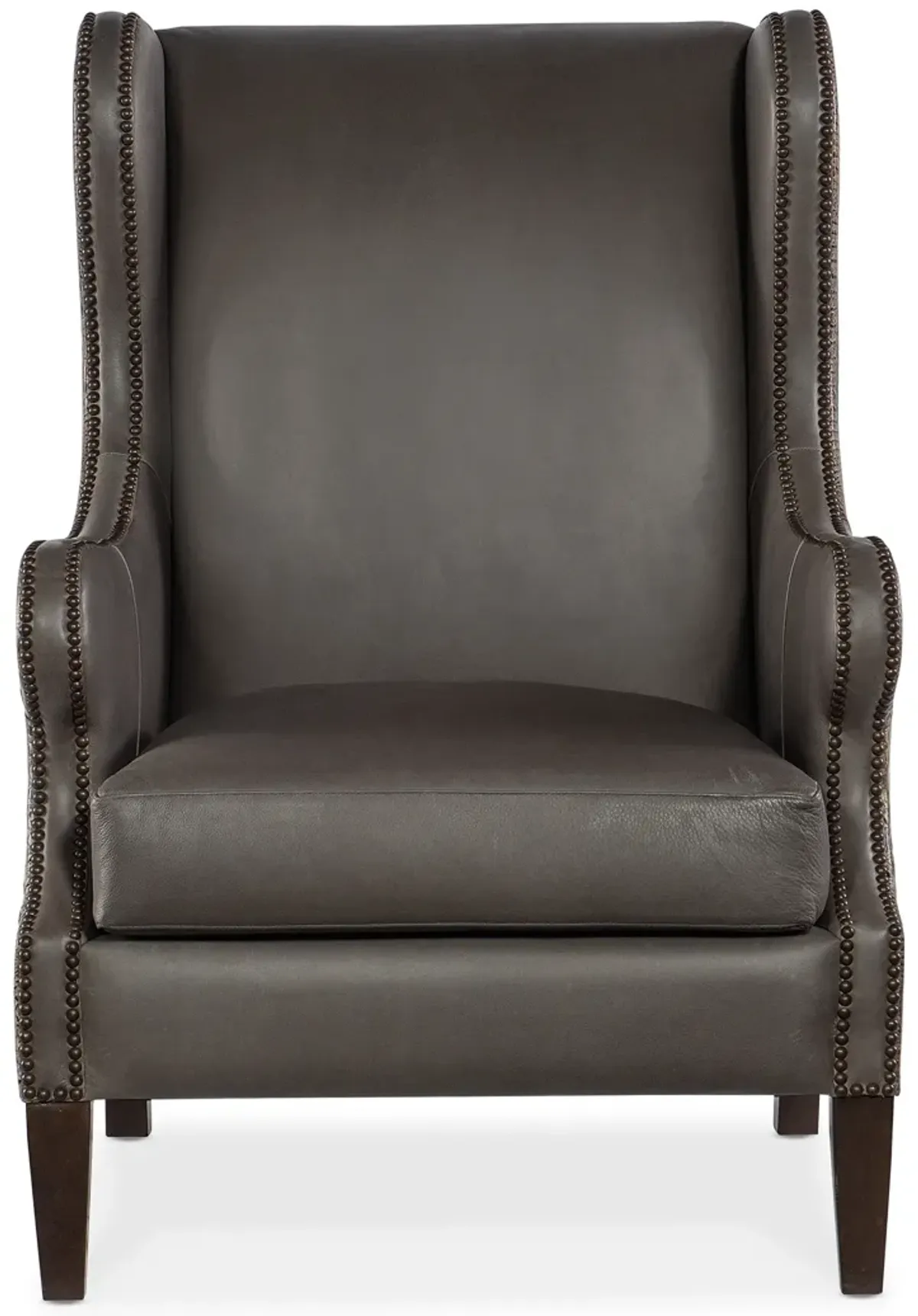 Hooker Furniture Club Leather Chair with Faux Croc