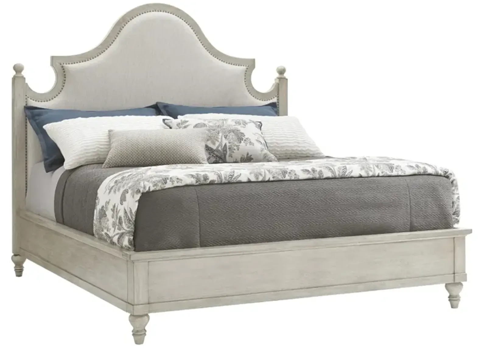 Oyster Bay by Lexington Arbor Hills Upholstered Bed California King