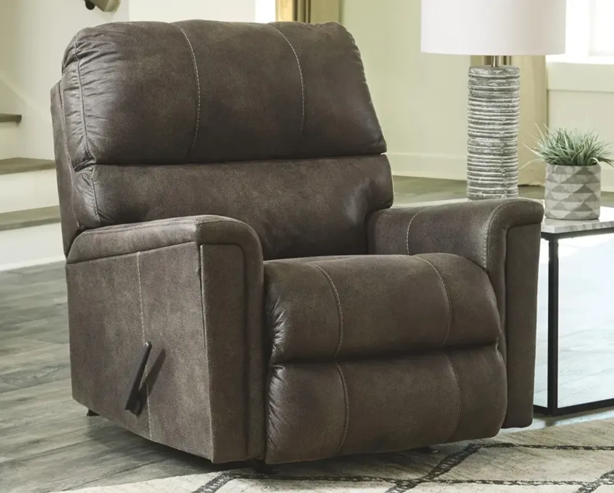 Ashley Navi Smoke Recliner