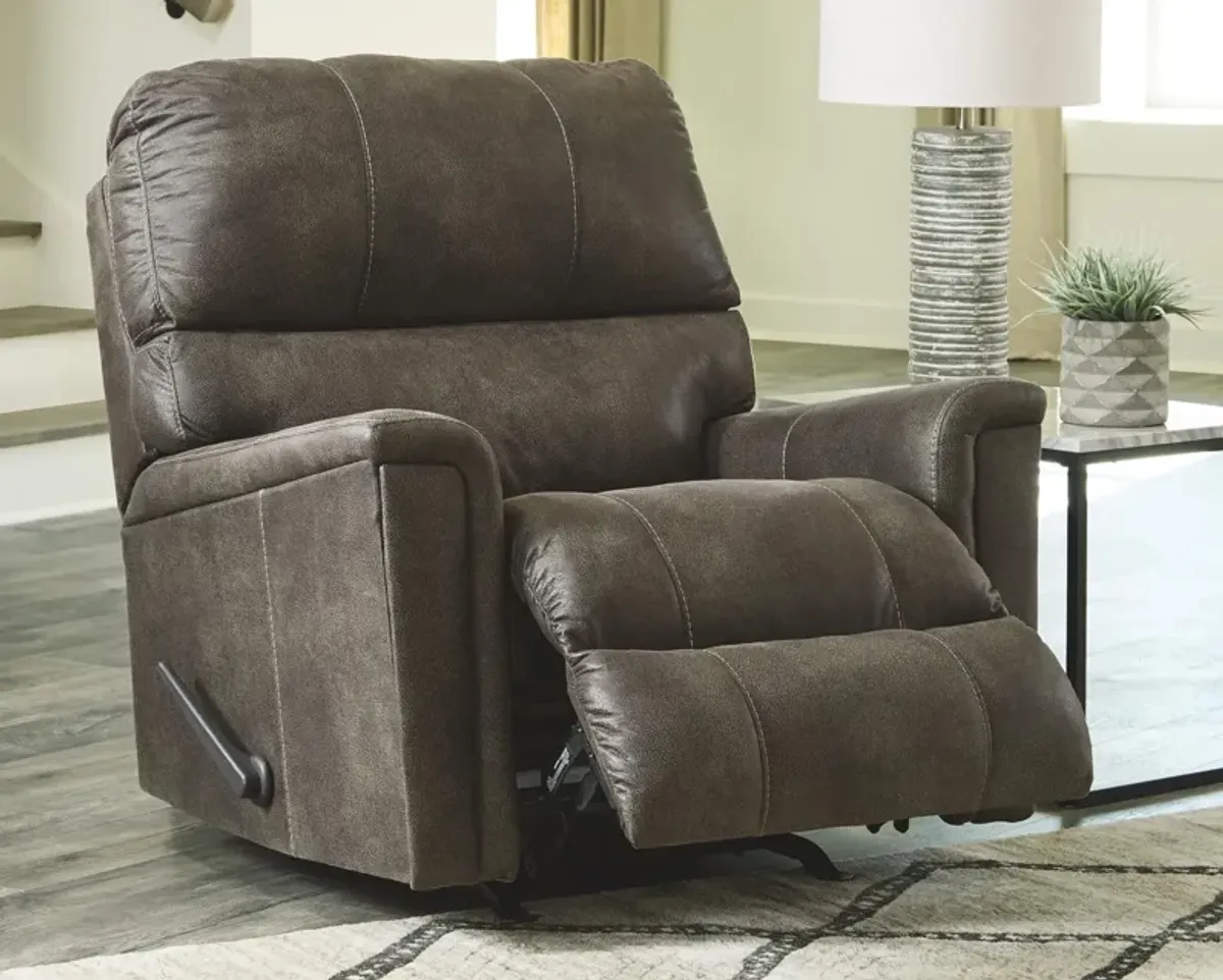 Ashley Navi Smoke Recliner