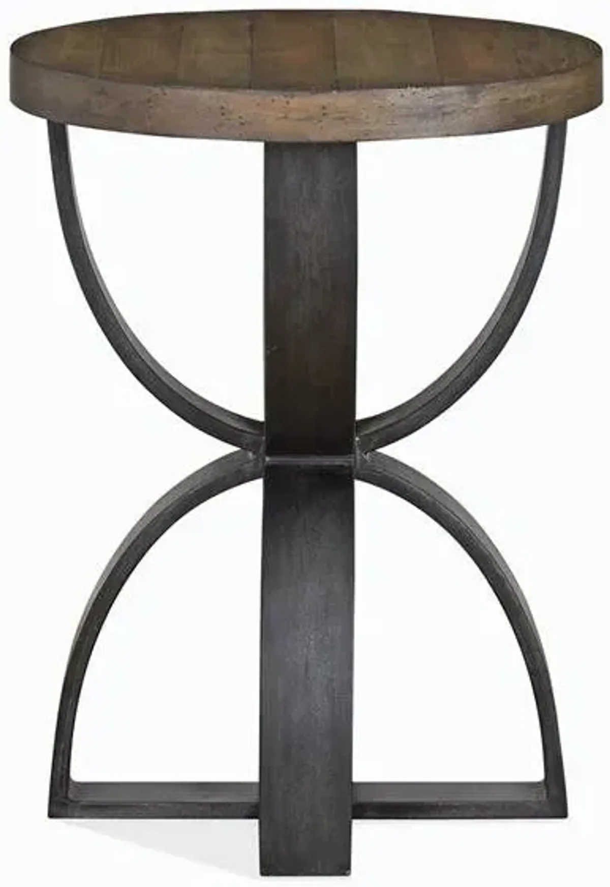 Magnussen Metal Round Accent Table Bowden