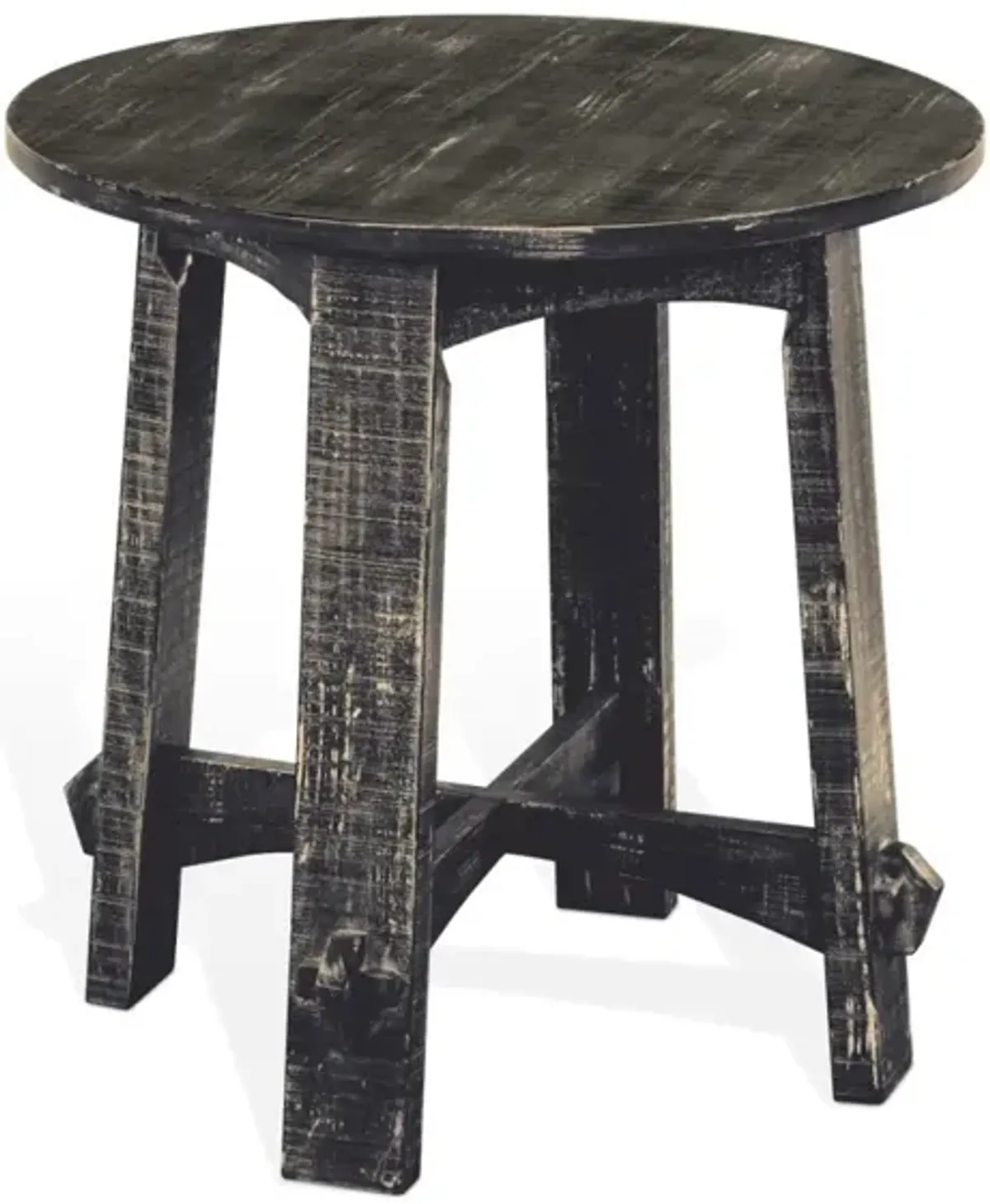 Sunny Designs Marina Black Sand 24 Inch End Table