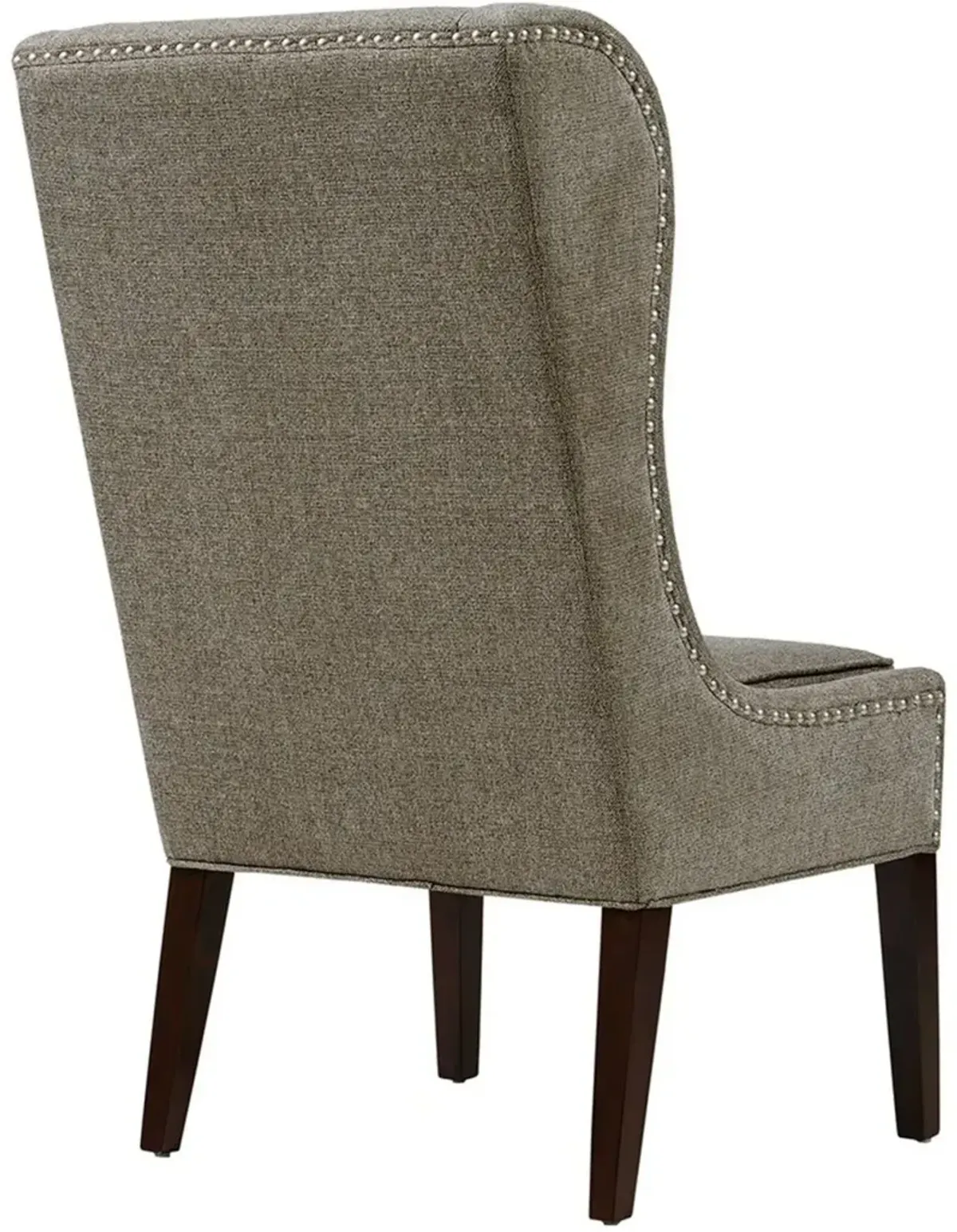 Olliix Madison Park Grey Garbo Captains Dining Chair