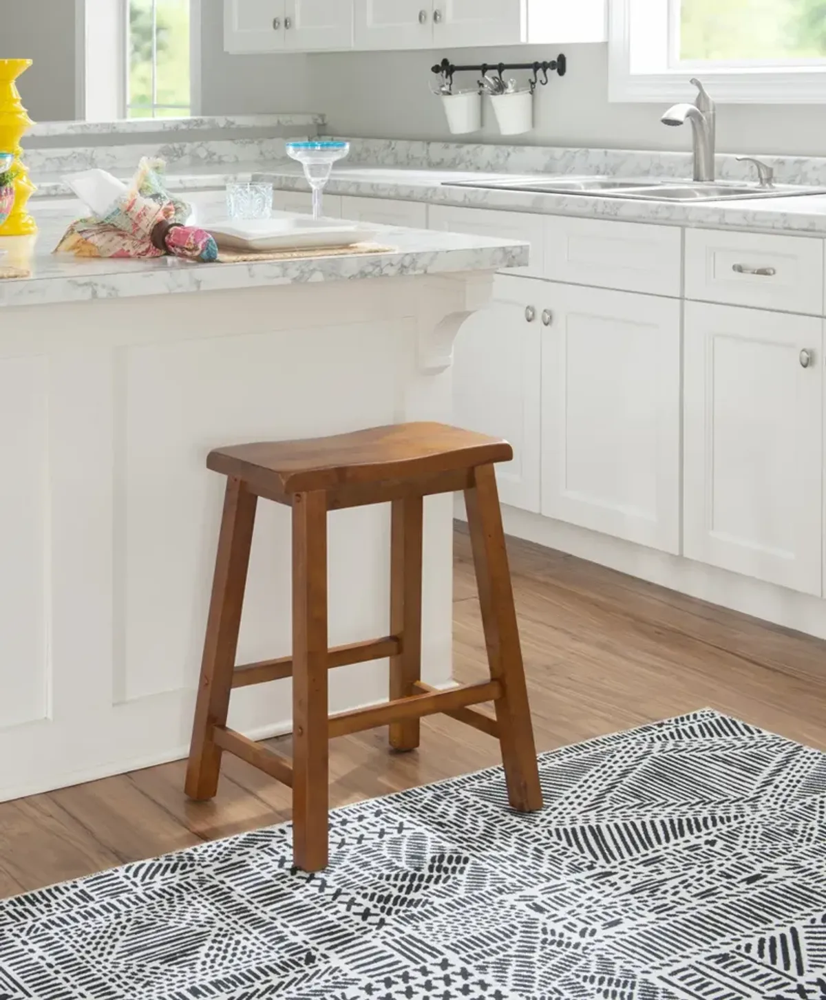 Powell Honey Brown Counter Stool