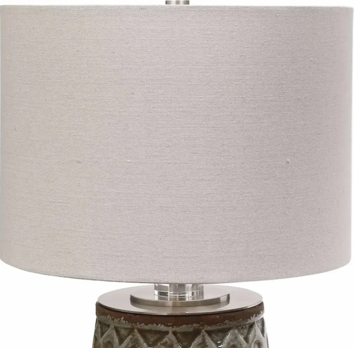 Uttermost by Osvaldo Mendoza Cetona Silver Table Lamp