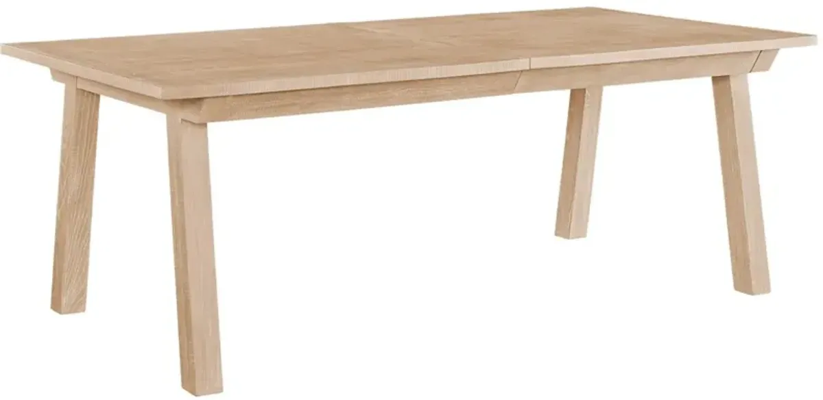 Universal Modern Farmhouse Miller Rustic Oak Dining Table