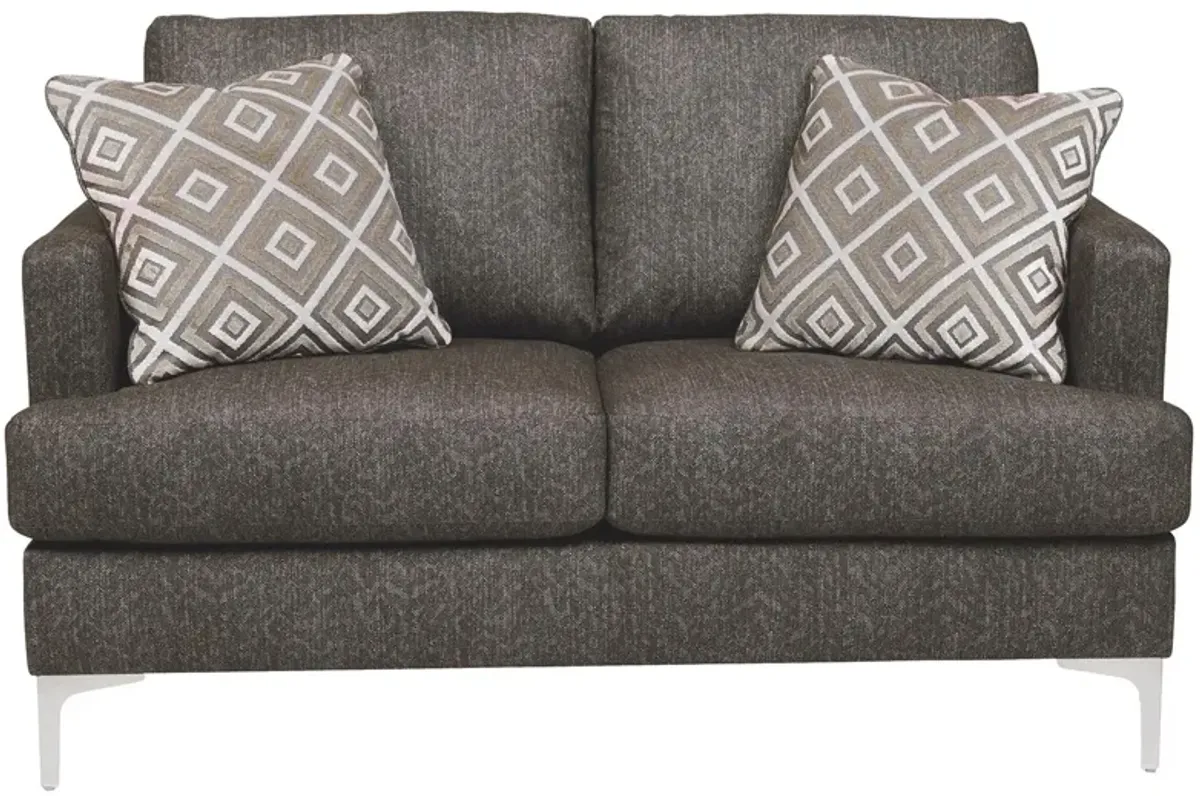 Ashley Arcola Java Right-Arm Facing Loveseat