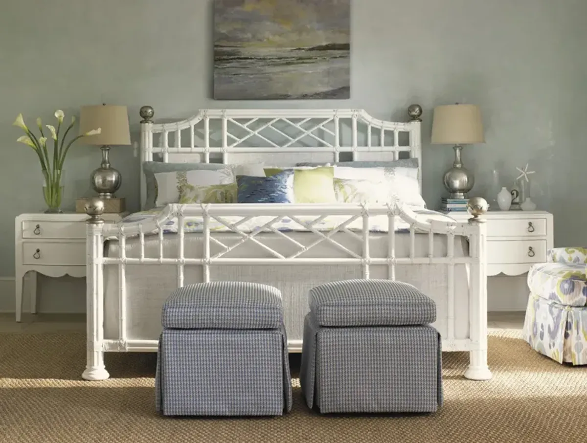 Tommy Bahama Home by Lexington Ivory Key Pritchards Bay Panel Bed Queen