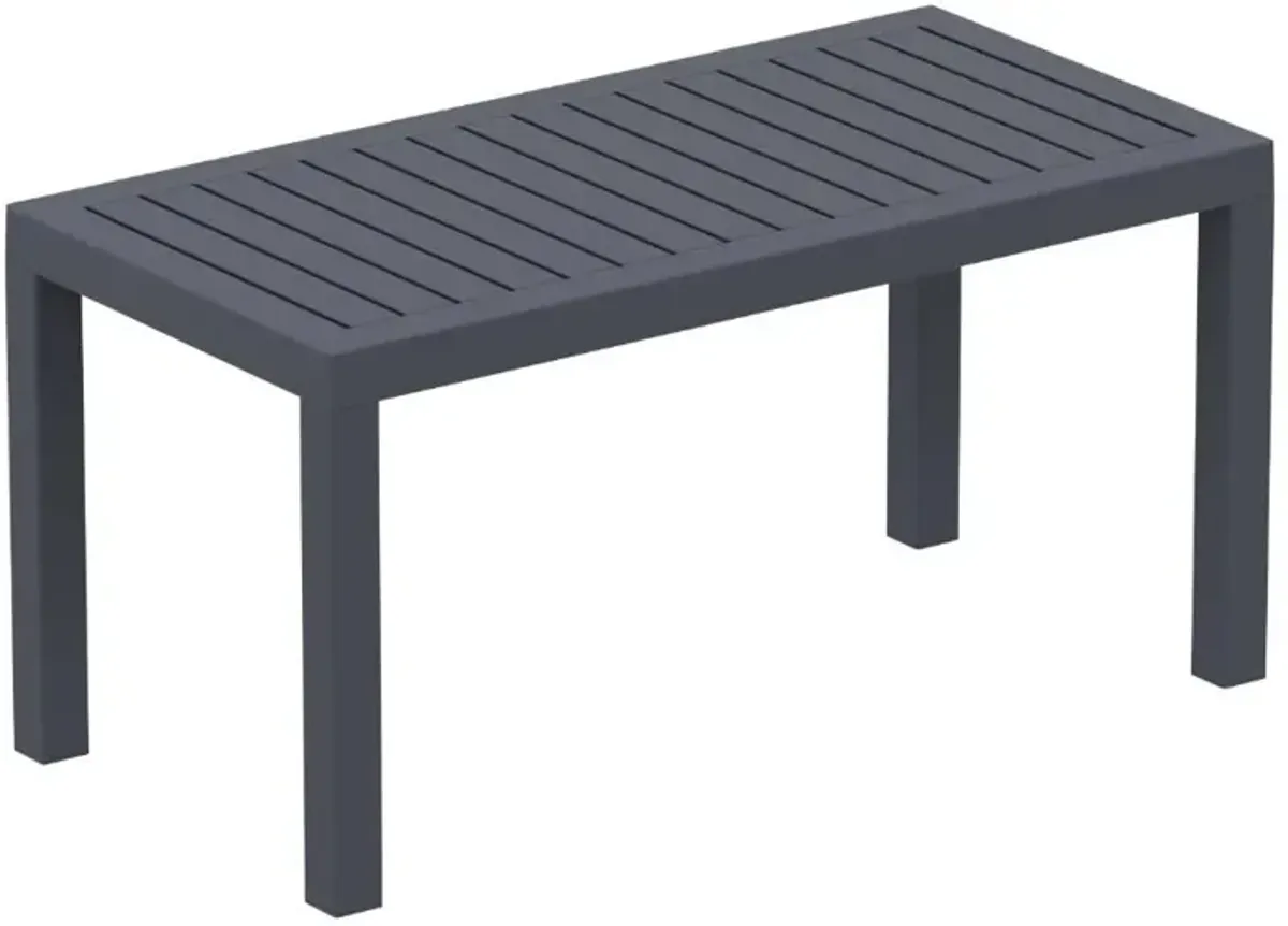 Compamia Ocean Rectangle Coffee Table Dark Gray