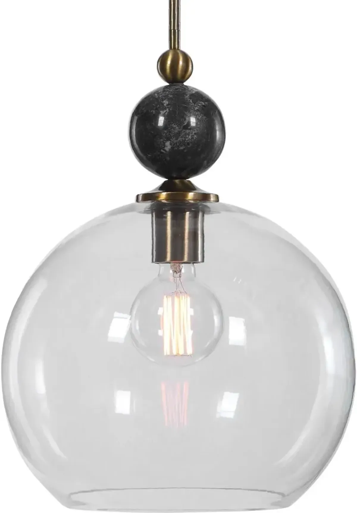 Uttermost by Kalizma Home Mendota Brass Pendant Light