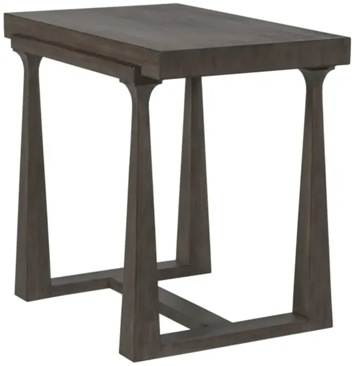 Artistica Home by Lexington Cohesion Program Grantland 27 Inch Modern Wood End Table Dark Brown