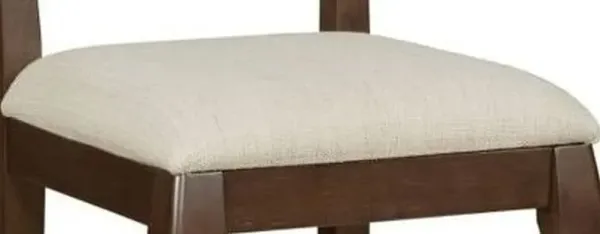 Hammary Hidden Treasures White Fabric Barstool