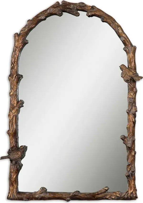 Uttermost Paza Antique Gold Arch Mirror