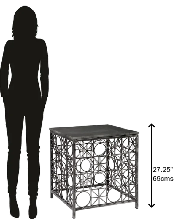 Hekman Square End Table Special Reserve