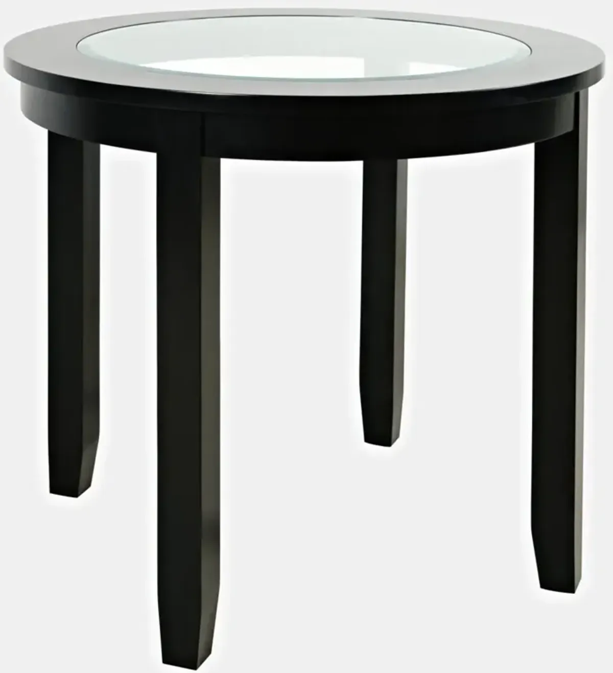 Jofran Urban Icon Round Counter-Height Table Black