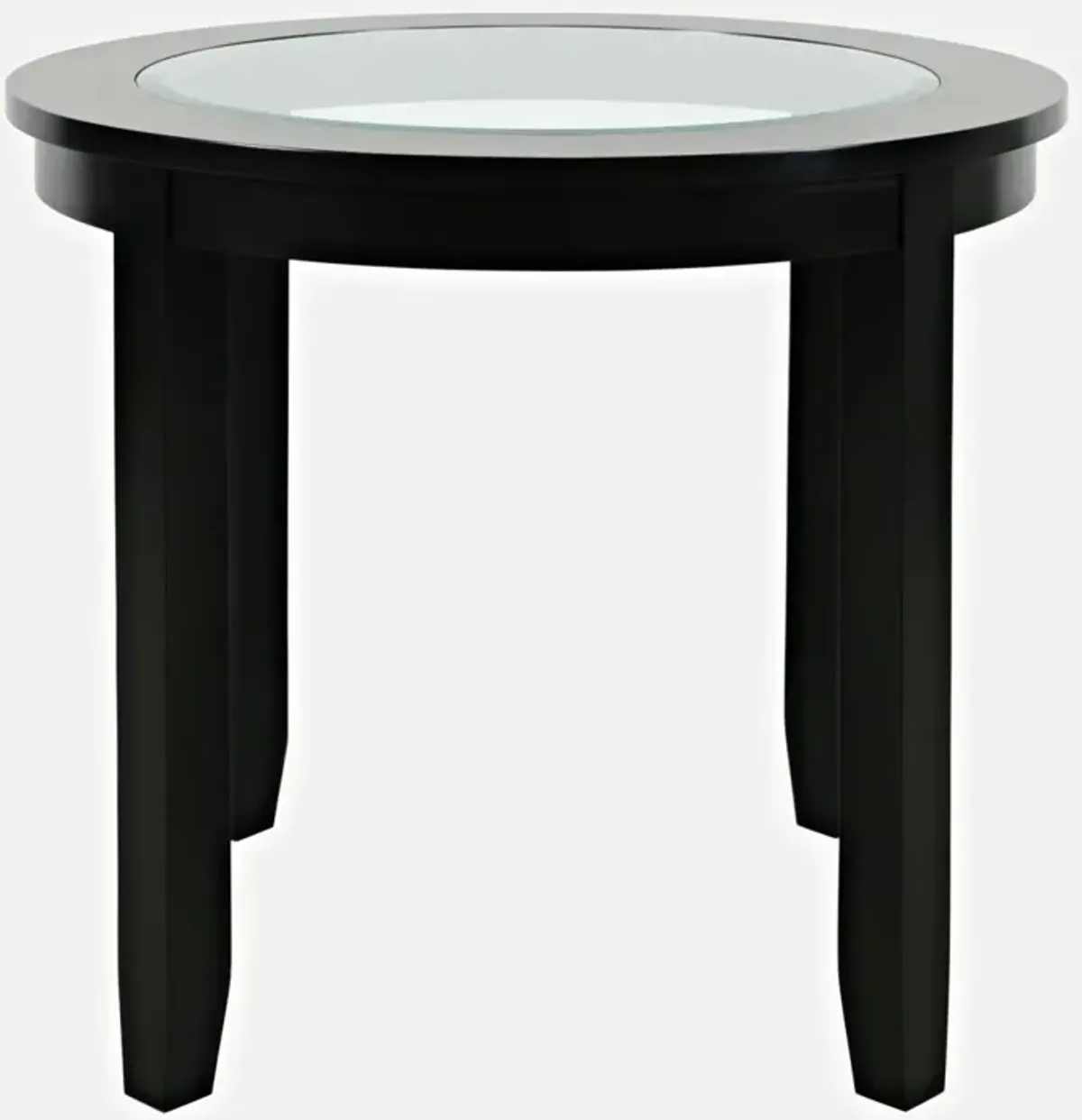 Jofran Urban Icon Round Counter-Height Table Black